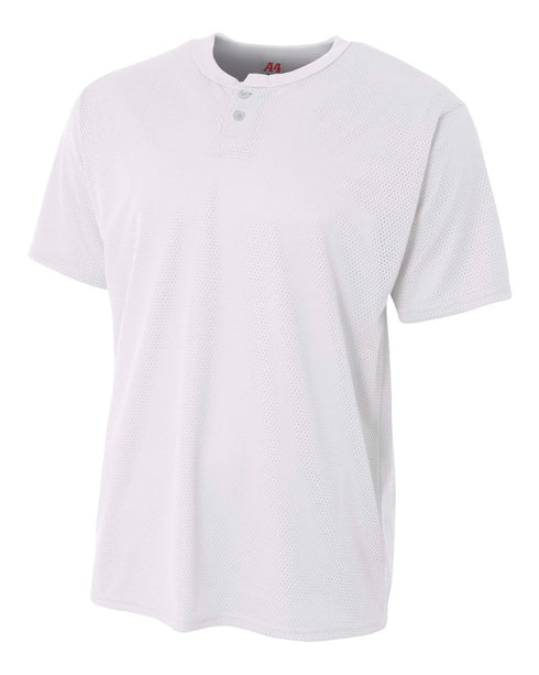 A4 Youth 2-Button Mesh Henley